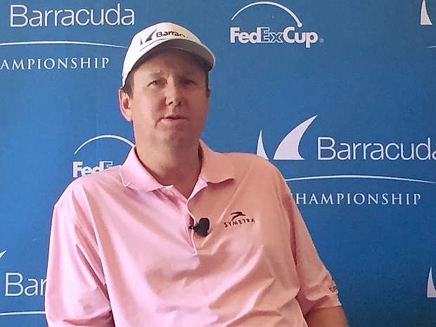 J.J. Henry talks about his success at the Barracuda Championship at Montreux Golf &amp; Country Club on Wendesday morning.
