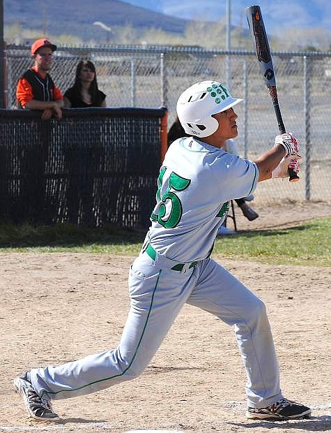 Austin Bischoff and the Fallon baseball team took two of three games from Dayton last weekend.