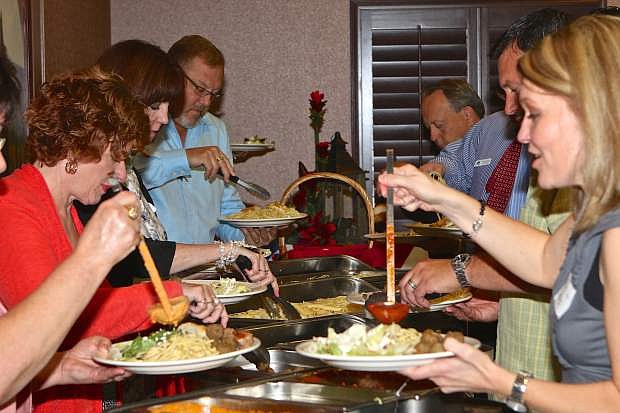 Best of Carson City winners are treated to lunch at the Gold Dust West Wednesday afternoon.