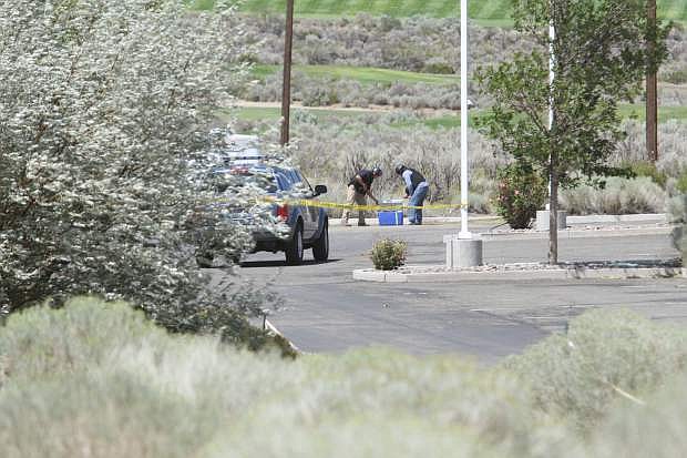 The Tahoe-Douglas Explosive Ordinance Disposal team was called to Carson City on Wednesday after a suspicious package was delivered to the Nevada Dept. of Health and Human Services.