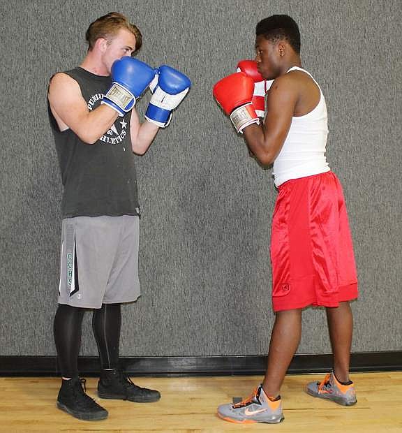 Fallon&#039;s True Hanley, left, returns to the annual Night of Fights against Marcel Taylor this Saturday.