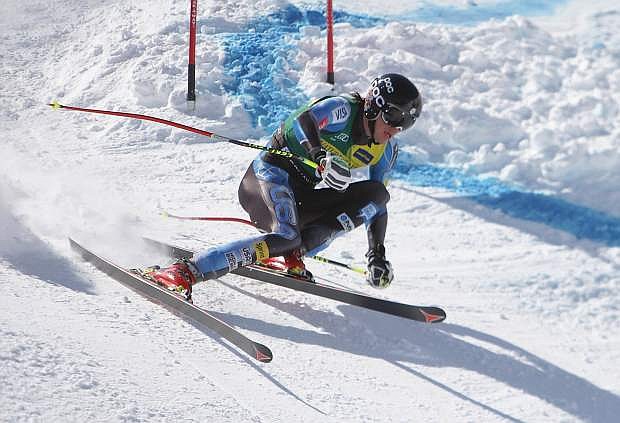 Bryce Bennett, shown during last year&#039;s U.S. Alpine Championships at his home mountain of Squaw Valley, won the national downhill title at Copper Mountain, Colo., on Tuesday.