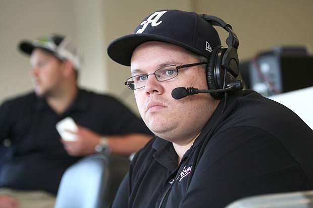 Will Bumgardner is the public address announcer for the Reno Aces.