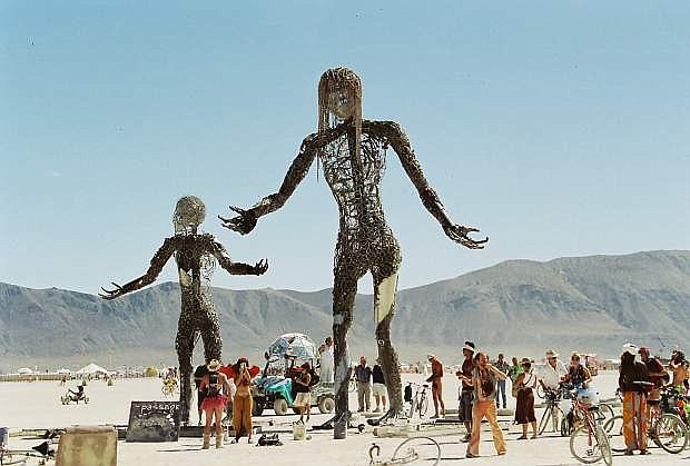 Burning Man is expected to draw 70,000 people to the playa east of Gerlach this week.