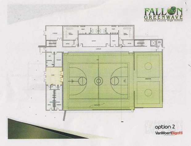 high school gymnasium floor plan