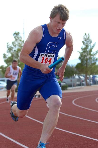 Senior Asa Carter should be a major force for the Carson High track squad for the regional meet.