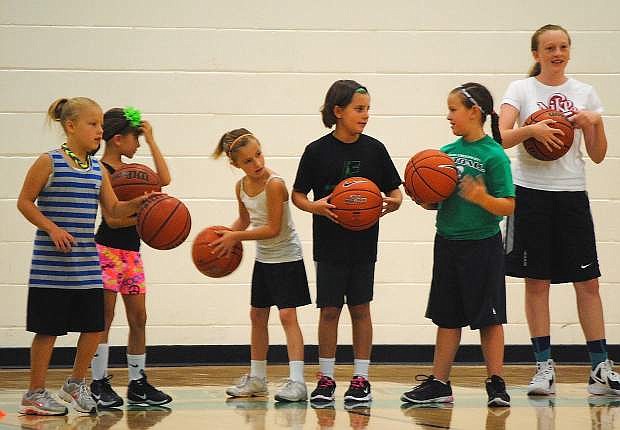 The Lady Wave basketball program hosted a four-day girls camp this week at the Elmo Dericco Gym.