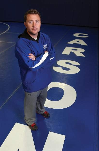 Paul Carter is the new Carson High School wrestling head coach.