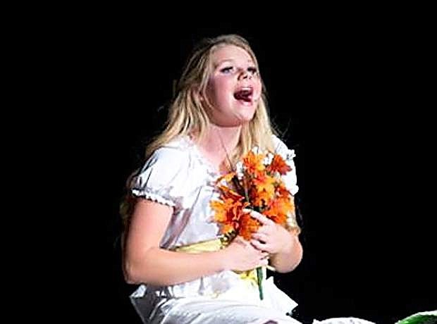 Tiffany Marshall performs in many plays and musicals. Here she is performing in the musical Seven Brides for Seven Brothers.