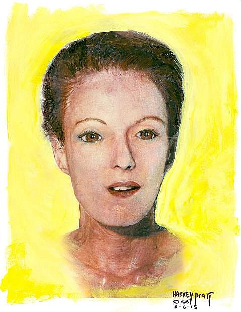 A composite sketch of the woman who was found dead near a popular hiking trail at Tahoe Meadows in 1982.