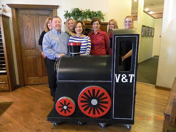 Each Coldwell Banker Select office brought their staff together and built a doghouse to donate to the local animal shelters in their city. Carson City&#039;s office themed its doghouse after the V&amp;T Railroad and presented it to the Nevada Human Society on Wednesday.