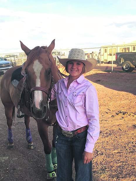 Brynn Lehman finished 14th in the nation in pole bending at the National High School Rodeo Finals in Wyoming last week.