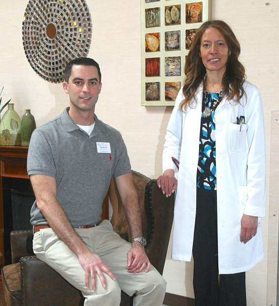 The Ormsby Acute Rehab Center&#039;s new management includes Toby De Luca, executive director and physician Jackie Harris.