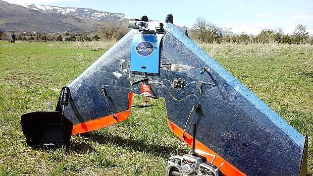 AboveNV is developing an autonomous fixed wing platform, Sweepwings Juggernaut, specifically for precision agriculture and industrial mapping in extremely hostile environments.
