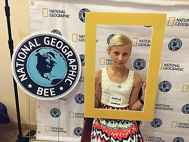 Jade Chapman is a semifinalist eligible to compete in Nevada National Geographic State Bee.