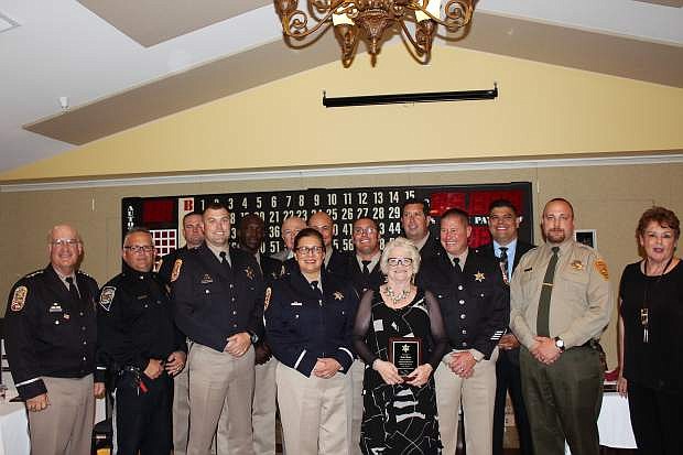 The Tahoe/Douglas Elks 2670 held its annual Law &amp; Order dinner and awards, attended by 160 guests, on May 13. The Douglas County Sheriff Explorers Post No. 2105 helped with serving the dinner and the flag ceremony.