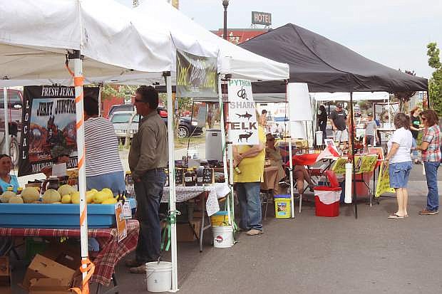 The Fallon Food Hub Fridays Farmers Market continues to grow each Friday afternoon with both local and out-of-town vendors.