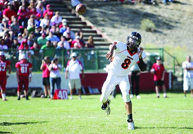 Fernley senior quarterback Skylar Williams leads the Vaqueros into the 2014 season. The Vaqueros earned a playoff berth last season and aim for another this year.