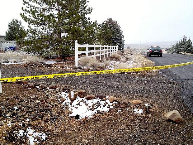 A home in Fish Springs was the scene of a fatal shooting on Thursday afternoon.