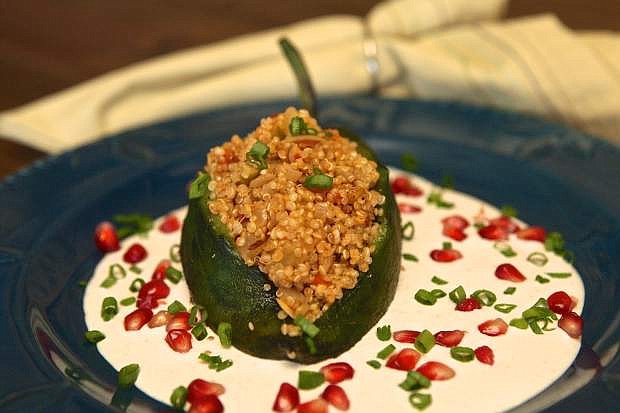 &#039;Quinoa Picadillo&#039; is on the menu at Cafe Del Rio in Virginia City.