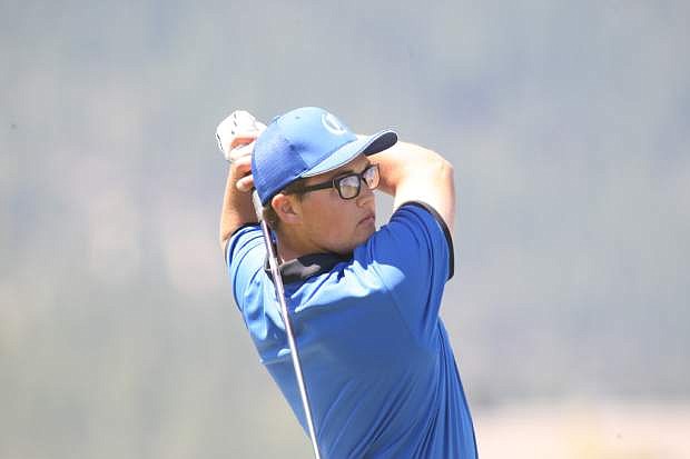 Carson High Golfer Dalton Butler during the 2014 season.