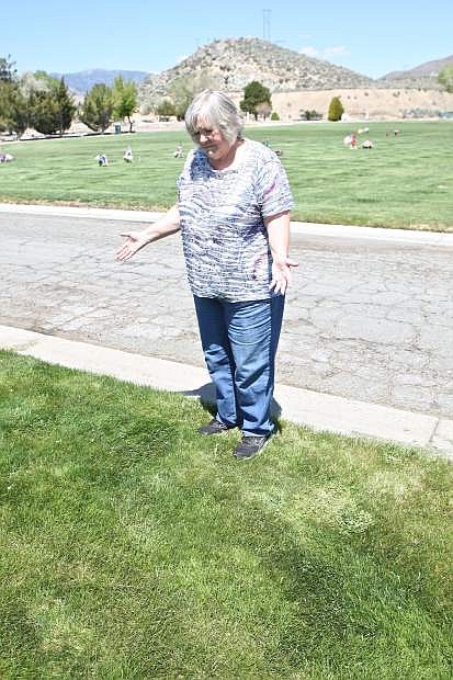 Melinda Cash has established a GoFundMe account in an effort to buy headstones for deceased residents who don&#039;t have one at the Lone Mountain Cemetery.