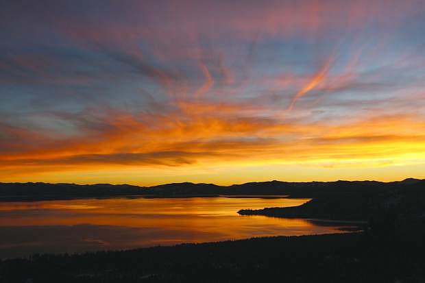 This stunning view of Lake Tahoe is what awaits hikers on the Tahoe Rim  Trail just above Incline Village.
