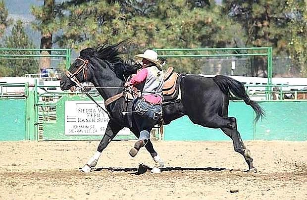 Fallon grad Sydney Howard eyes a berth in the College National Finals Rodeo for Feather River College. She is currently ranked No. 20 in goat tying.
