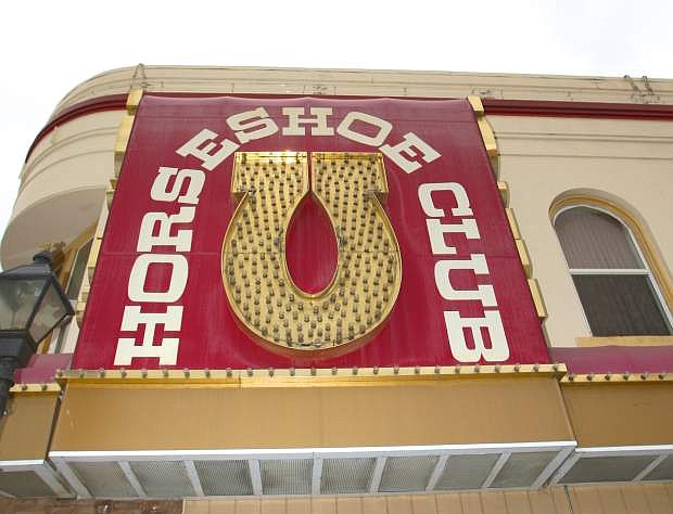 The Horseshoe Club on N. Carson Street is currently closed for business and plans for its re-opening remain murky.