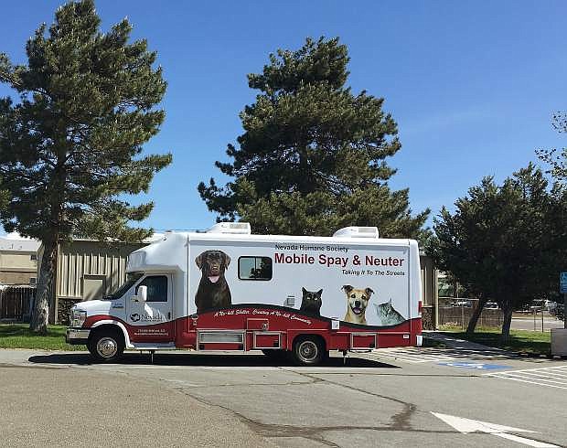 Nevada Humane Society is rolling out its new mobile facility to spay and neuter feral cats in Carson City.