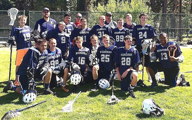 The Oasis Bighorns under-15 lacrosse team placed third at the High Sierra Lacrosse League tournament on Saturday in 2014.