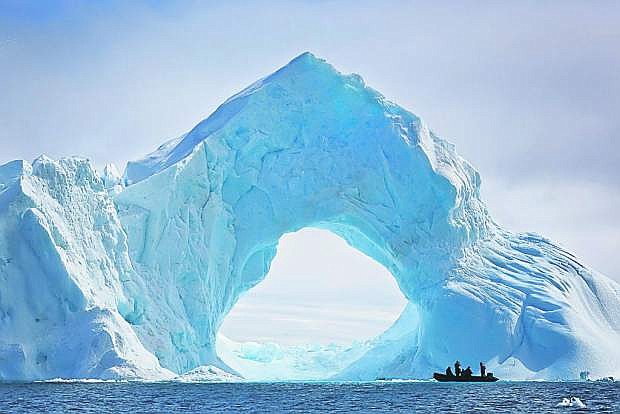 Patrick Pevey and Carol Grenier, Carson City residents who travel and take nature photographs, will talk about their trip to Antarctica on Jan. 21.