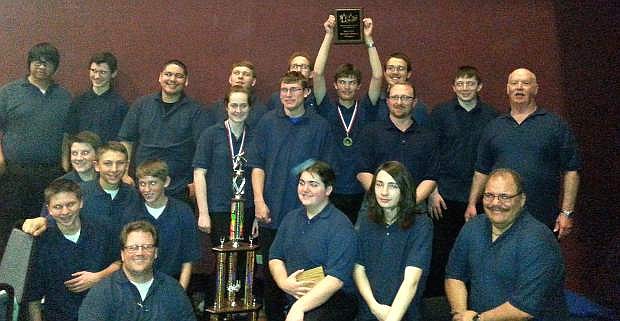 The Carson High School bowling team won the High Desert bowling league championship defeating Reed.