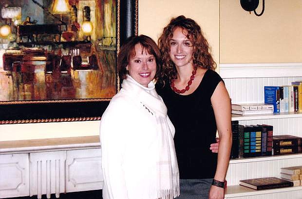 Marilee Swirczek with her daughter,  Stephanie Swart.