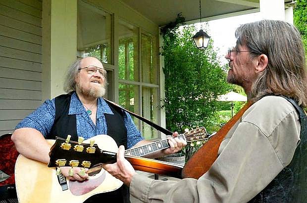 Musicians Tom May and Chris Kennedy bring their duo act to the Brewery Arts Center Performance Hall on Friday, July 25.