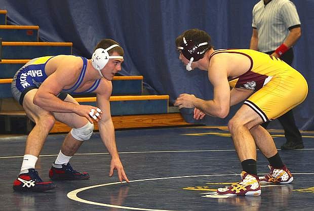 Embry Riddle wrestler Colin Merkley qualified for today&#039;s NAIA national tournament.
