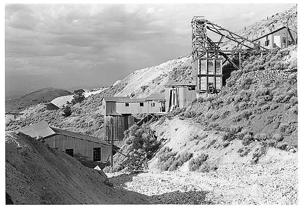 Sixteen black and white photographs, taken at the turn of the 20th century of historic mine and mill sites in Virginia City, Gold Hill, Silver City and Dayton, are on display at the Comstock History Center Museum.