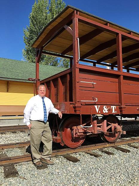 Dan Thielen is the new museum director of the Nevada State Railroad Museum.