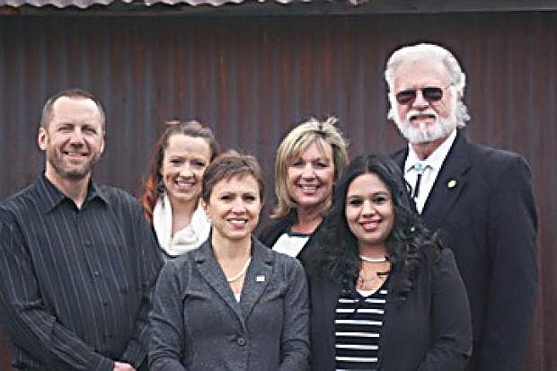 Launching NAI Alliance Carson City are, from left, Brad Bonkowski, Amber Cullen, Andie Wilson, Cheryl Evans, Ale Avila and Rick Terrin.