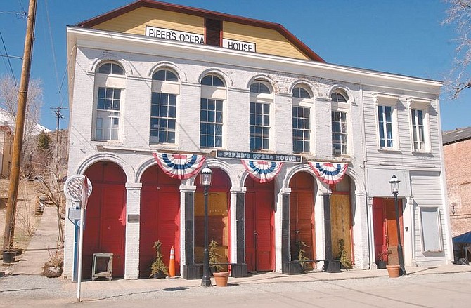 Piper&#039;s Opera House in Virginia City recieved help for it&#039;s renovations from the Cultural Affairs Commission when it was awarded $200,000. Photo by Brian Corley