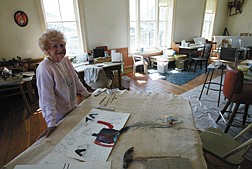 Annabelle Shelly talks about the historic old building in Virginia City that now houses the St. Mary&#039;s Art Center.  Executive director emeritus at the Center, she will celebrate her 80th birthday Sunday.