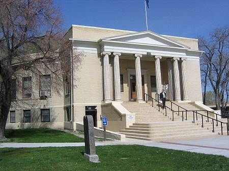 Richard Moreno/special to the appeal The round Pershing County Courthouse, built between 1919 and 1920, is just one of several dozen historic buildings found in Lovelock.