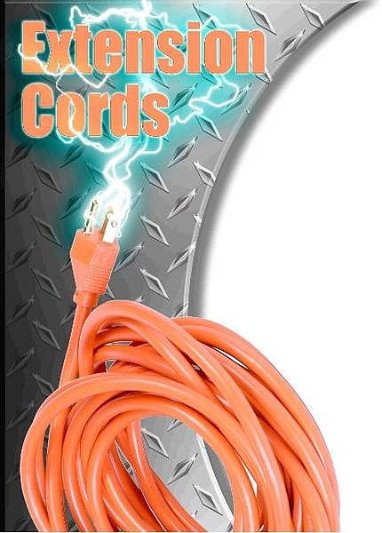 The U.S. Consumer Product Safety Commission estimates that about 4,700 residential fires originate in extension cords each year, killing 50 people and injuring some 280 others.