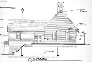 submitted This schematic shows the new schoolhouse community center in Silver City.