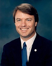 U.S. CongressJohn Edwards, Democratic senator from North Carolina, will visit Reno today following an announcement Thursday that he will run for president in 2008.