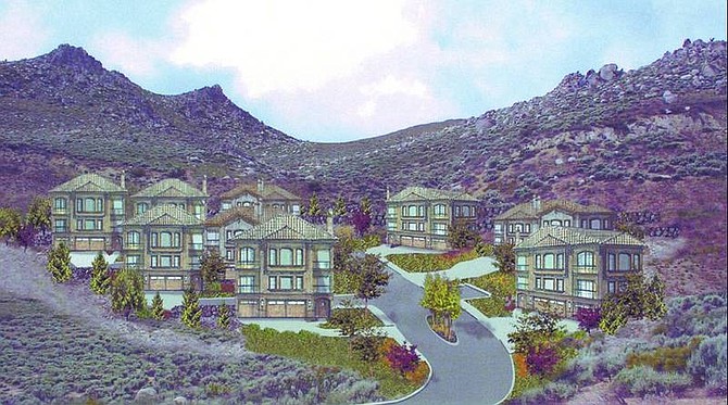 Midvalley engineering The Corte Reale development is planned for northwest Carson City. The plan is for 12 homes to be built west of Silver Oak Golf Course, just below the historic V&amp;T right-of-way.