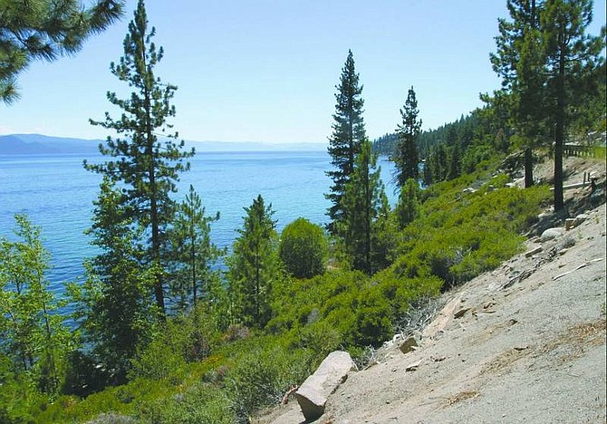 Nevada Appeal News Service Secretary of the Interior Gale Norton is expected to announce next week whether the Dale Denio lakefront property in Crystal Bay, above, and some Incline Lake property will be acquired as federal lands with funds from the Southern Nevada Public Lands Management Act.
