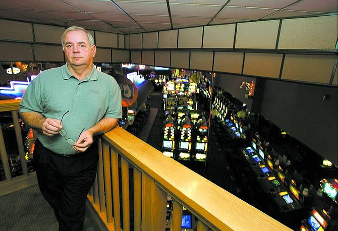 Jeff Loflin, Pi&#241;on Plaza Resort&#039;s new director of operations, left the Carson Station Casino after 16 years.    BRAD HORN/Nevada Appeal