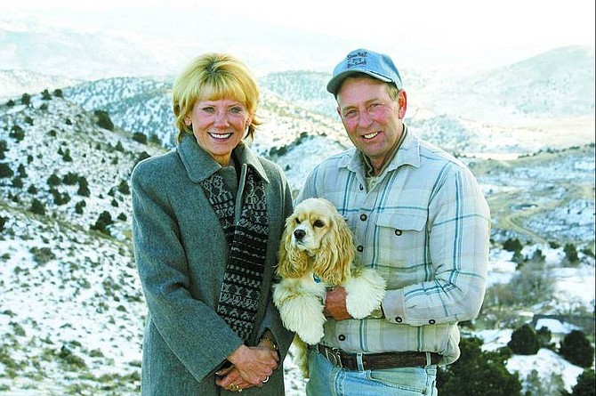 BRAD HORN/Nevada Appeal Storey County officials Doreen and Richard Bacus will retire at the end of the year.