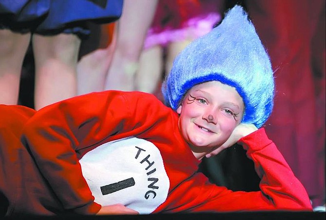 Chad Lundquist/Nevada Appeal Kenzie Tillett as &quot;Thing 1&quot;